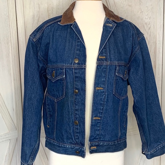 SOLD - Vintage Marlboro Country Store Jean Jacket - Picture 1 of 5